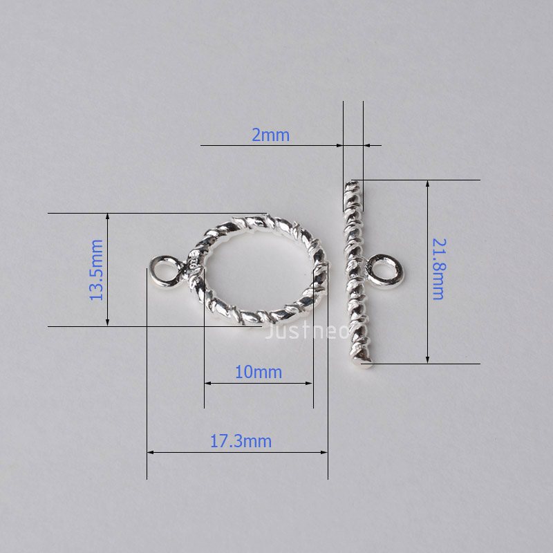 Massiver Knebelverschluss aus  – Lobster Clasp Silver Bewertung und Preis