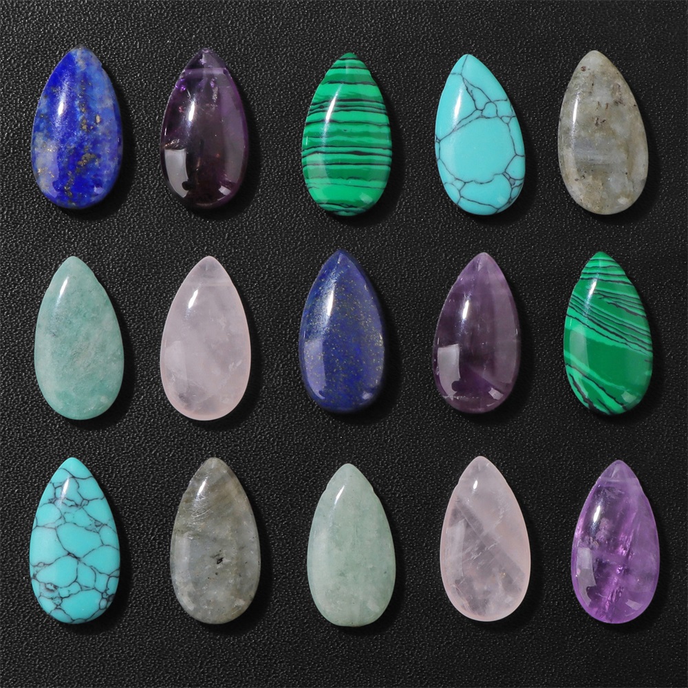 2 Stück natürlicher tropfenför – Jewelry Making Gemstones Bewertung und Preis