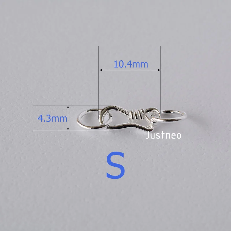 S-Haken- und Ösenfischverschlu – Lobster Clasp Silver Bewertung und Preis