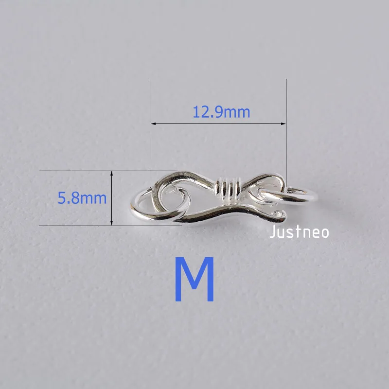 S-Haken- und Ösenfischverschlu – Lobster Clasp Silver Bewertung und Preis